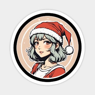 Your Silver Haired waifu is wearing a red hat Magnet