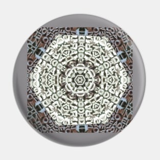 Barcelona Sagrada Familia Mandala Pin