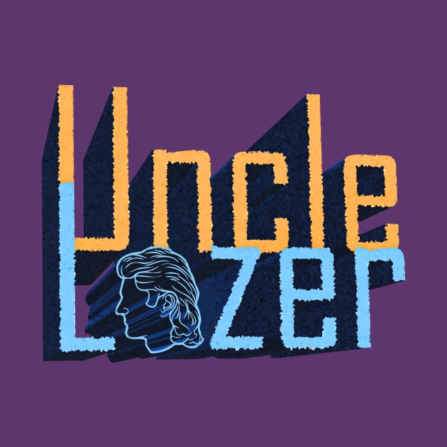 Uncle Lazer - Kill Tony Fan Design by Ina