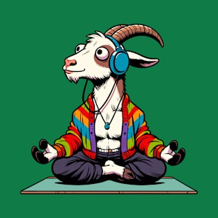 Funny goat yoga T-Shirt