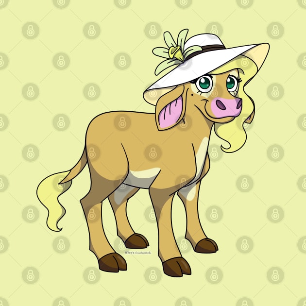 Vanna the Vanilla Cow - Original by K-Tee's CreeativeWorks