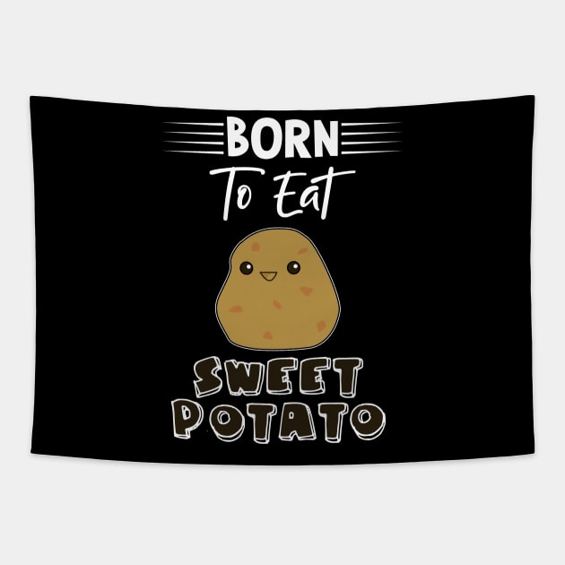 Funny Sweet Potato Tapestry by Imutobi