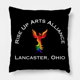 Rise Up Arts Alliance Logo V2 Pillow