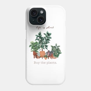 House plant collection 2 Phone Case