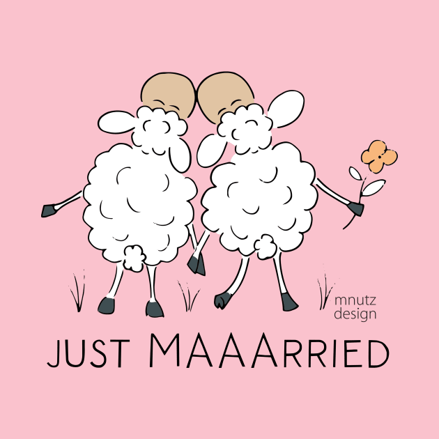 Sheep - wordplay - just married by mnutz