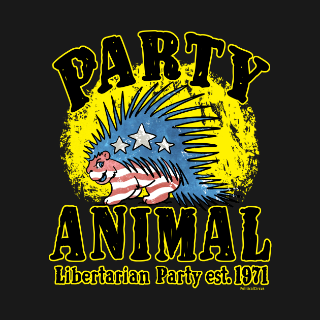 Libertarian Party Animal by WeaselPop