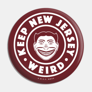 Keep New Jersey Weird Tillie Pin