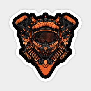 Skull Rider Magnet