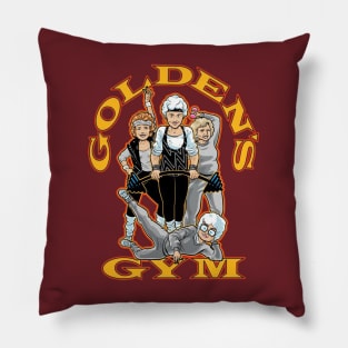 Golden Age For Golden Gym Pillow