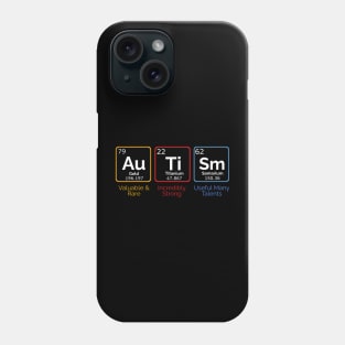 Autism Awareness Chemical Element Phone Case