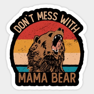 Green Mama Bear Gifts - Mama Bear Gifts - Sticker