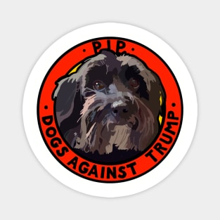 DOGS AGAINST TRUMP - PIP Magnet