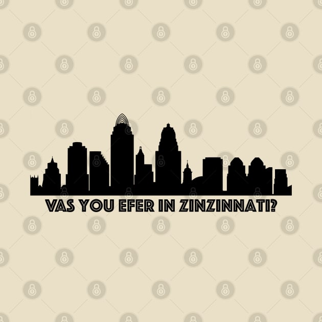 Vas you efer in Zinzinnati? by The Curious Cabinet