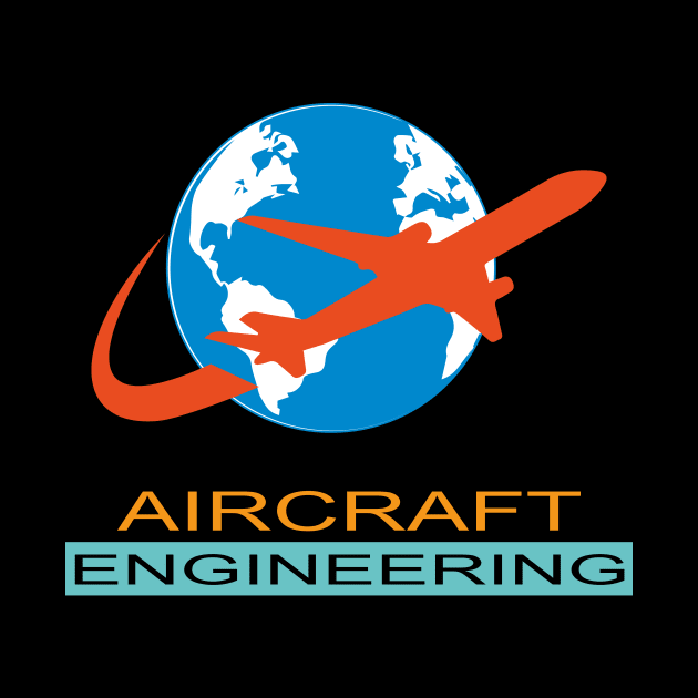 Aircraft engineering airplane image, text, and logo by PrisDesign99