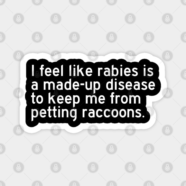 Pet Raccoons Magnet by Litehouse Tees