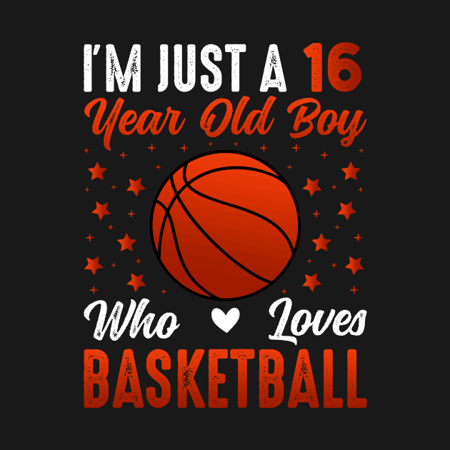 Basketball 16 Year Old Boy Birthday Christmas Gift by loveshop