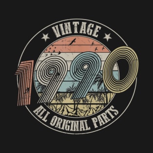 Vintage 1990 Design 30 Years Old 30th birthday T-Shirt