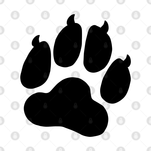Giant Cat Paw (black) by Miggle_Miggle1