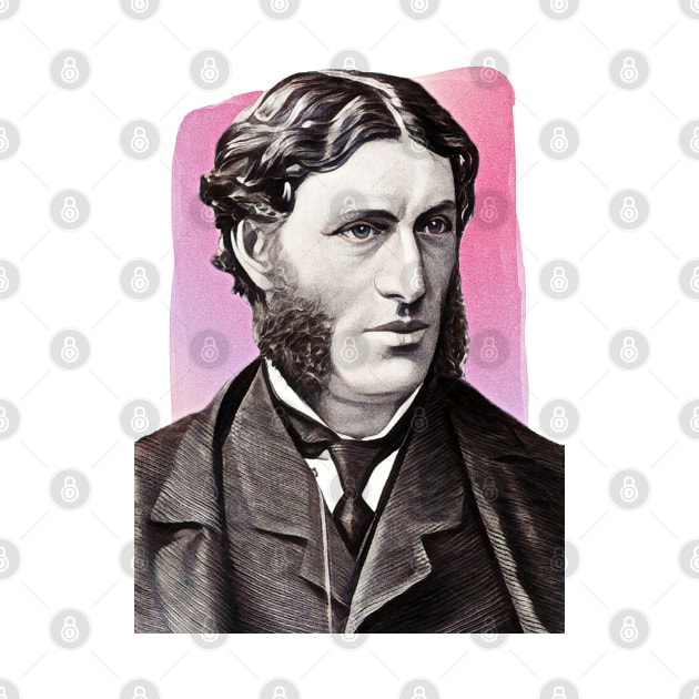 English Poet Matthew Arnold illustration by Litstoy 