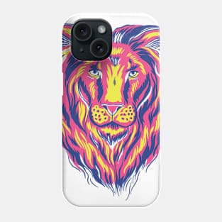 Colorful Lion Phone Case