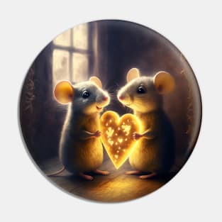 A Couple of Love Mices 1 Pin