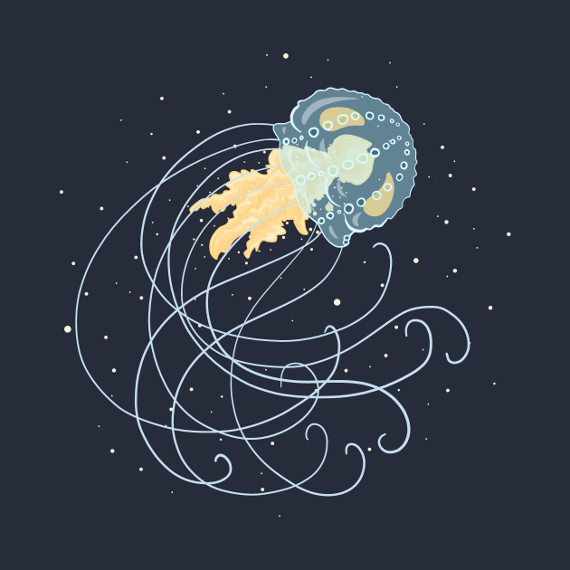 Cosmic Jellyfish by Inklings of Grace