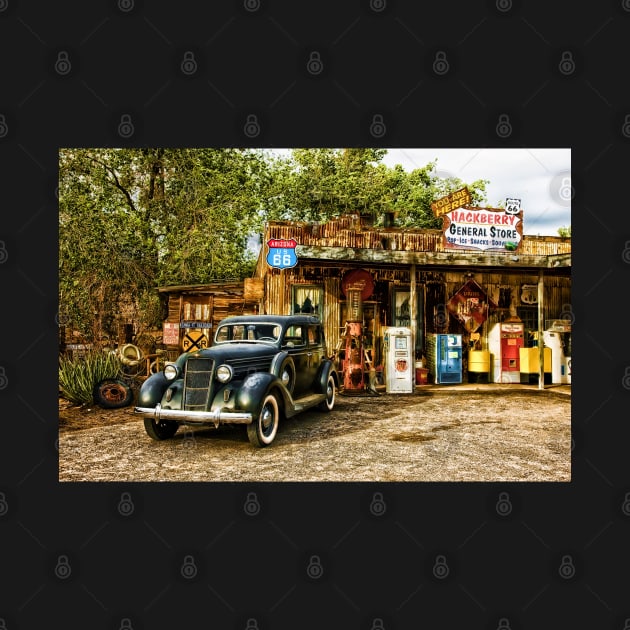 Antique Car Route 66 by STYLISH CROWD TEES