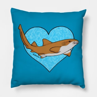 Nurse Shark Love Pillow