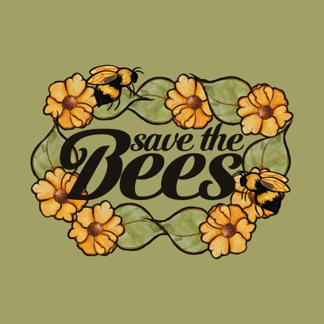 Save the Bees by bubbsnugg