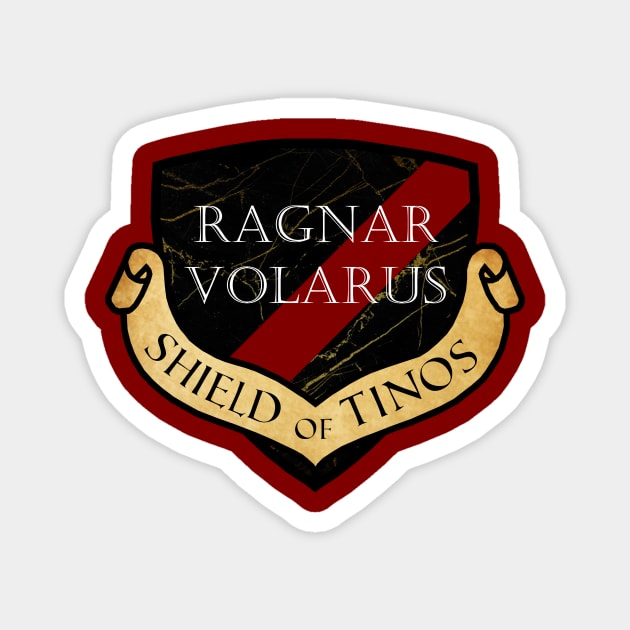 Ragnar Volarus: Shield of Tinos Magnet by A Nerd Grows in Brooklyn