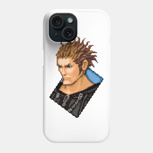 Organization XIII Lexaeus Pixel Art Phone Case by inotyler