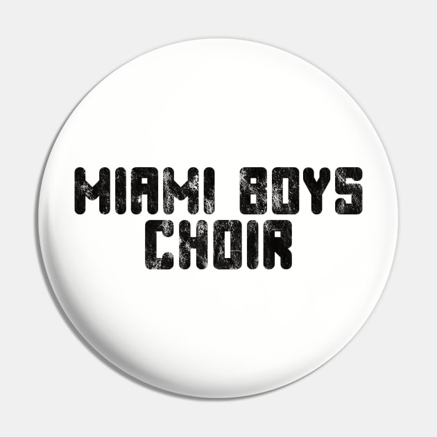 Miami Boys Choir Pin by Global Creation