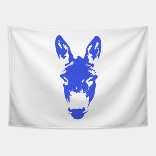 Blue Democratic Donkey Gifts Tapestry