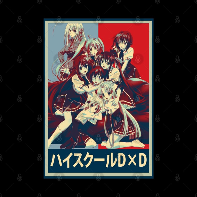 Harem King High School DxD Graphic Tee for Anime Fans by Thunder Lighthouse