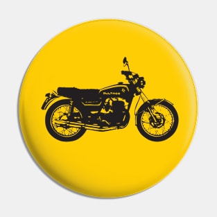 Pop art Bultaco motorcycle Pin