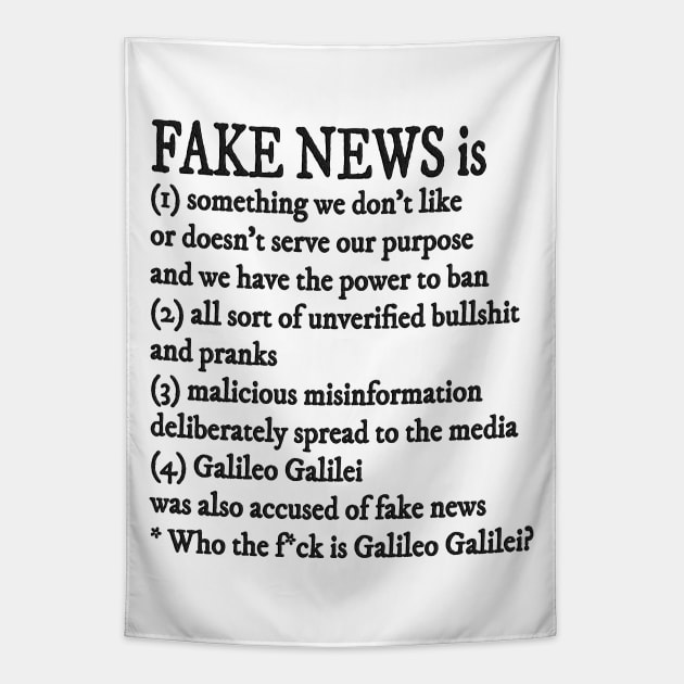 Fake News: A Definition Tapestry by black8elise