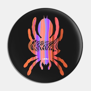 Tarantula Silhouette V92 (Vertical) Pin