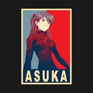 Asuka Poster - Evangelion T-Shirt