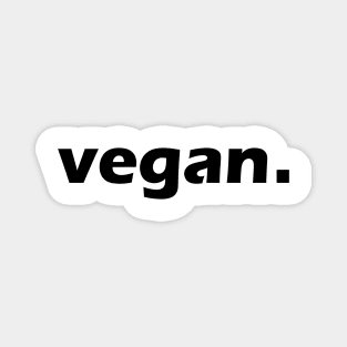 vegan. Magnet