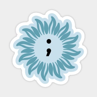 Semi Colon Suicide Awareness Magnet
