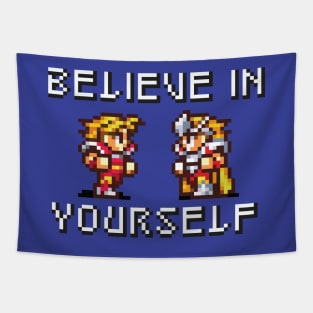 Believe In Yourself Warrior Knight Version Tapestry