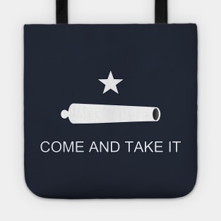 Come and Take It, Battle of Gonzales Battle Flag, Texan Revolution Tote