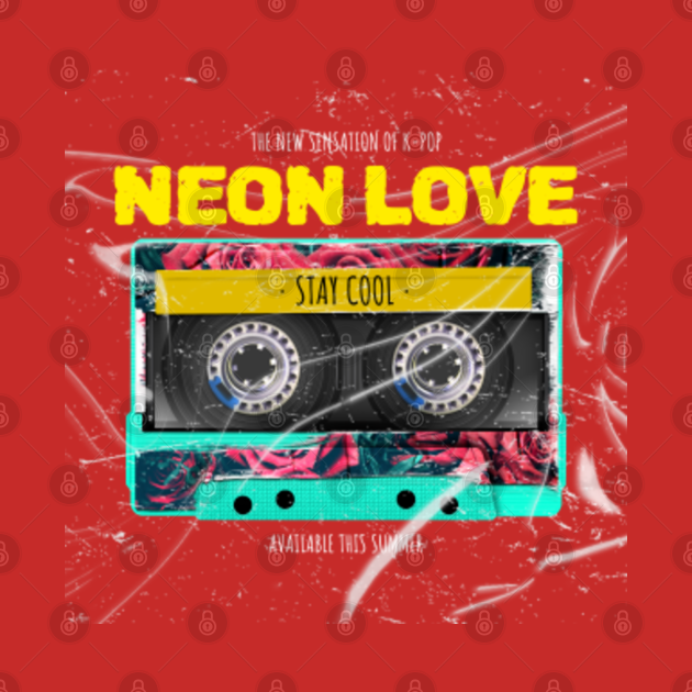 Download K-pop neon love stay cool simmer Walkman portable cassette ...