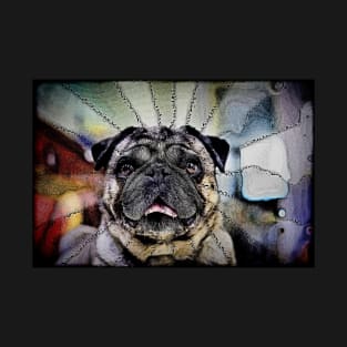 Hypnotic Gaze - Pug Dog T-Shirt