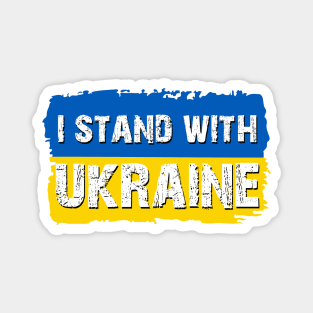 I Stand With Ukraine Magnet