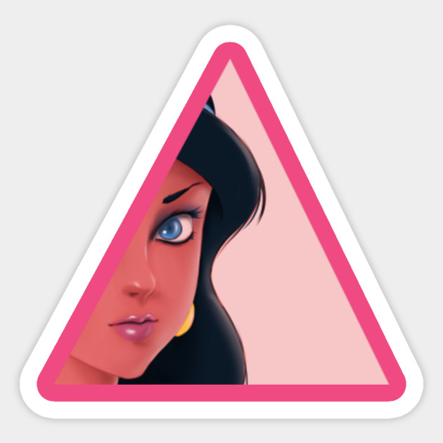 Jasmine Disney Princess Fan Art Disney Sticker Teepublic