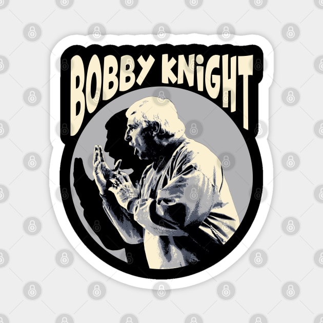 Retro Bobby Knight Magnet by mia_me