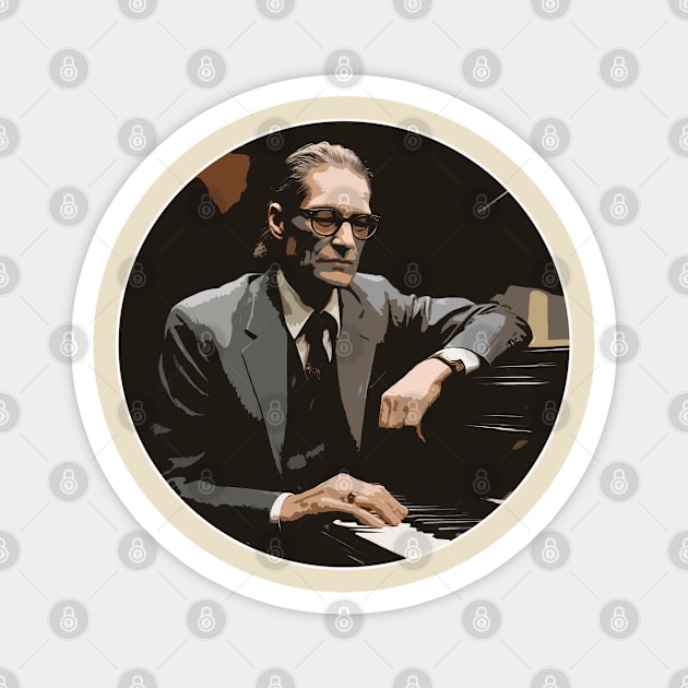 Bill Evans Magnet by Seungminstraykidz