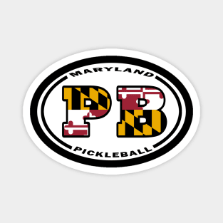 Maryland Pickleball Magnet