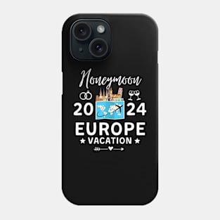 Europe Couples Wedding 2024 Honeymoon Trip Making Memories Phone Case